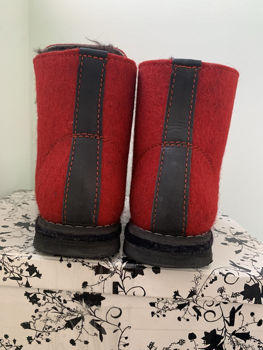Ботинки войлочные на меху
