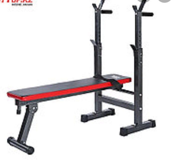 Лежак для штанги собирающийся скамья складной