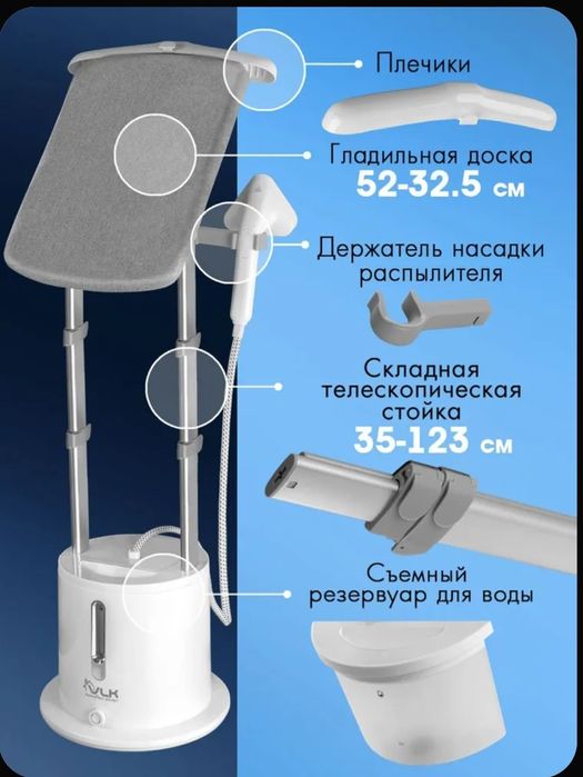 Продам вертикальный отпариватель