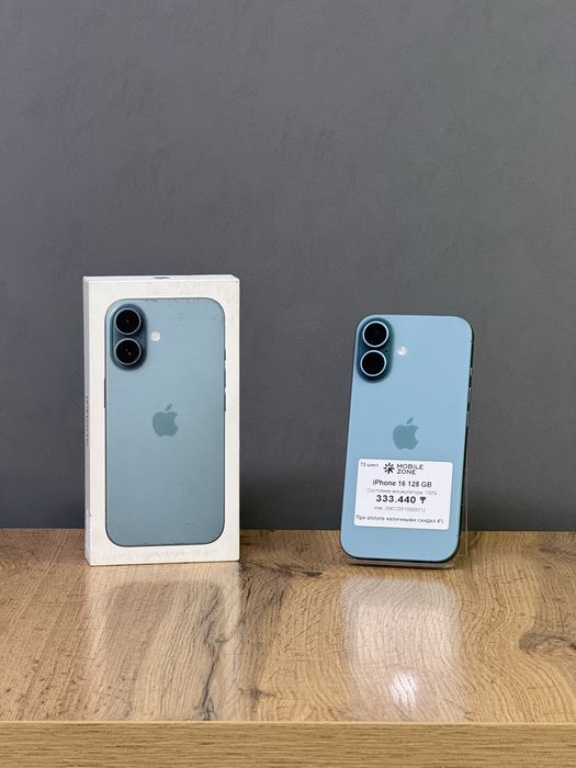 Iphone 16 128 GB 100% | Mobile Zone