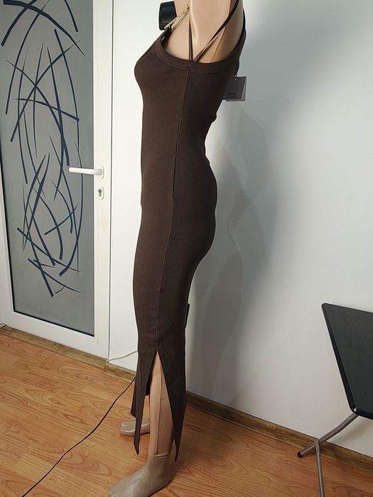 Rochie lunga maro