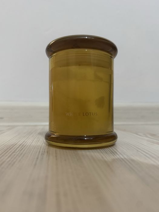 Арома-свеча белый лотос