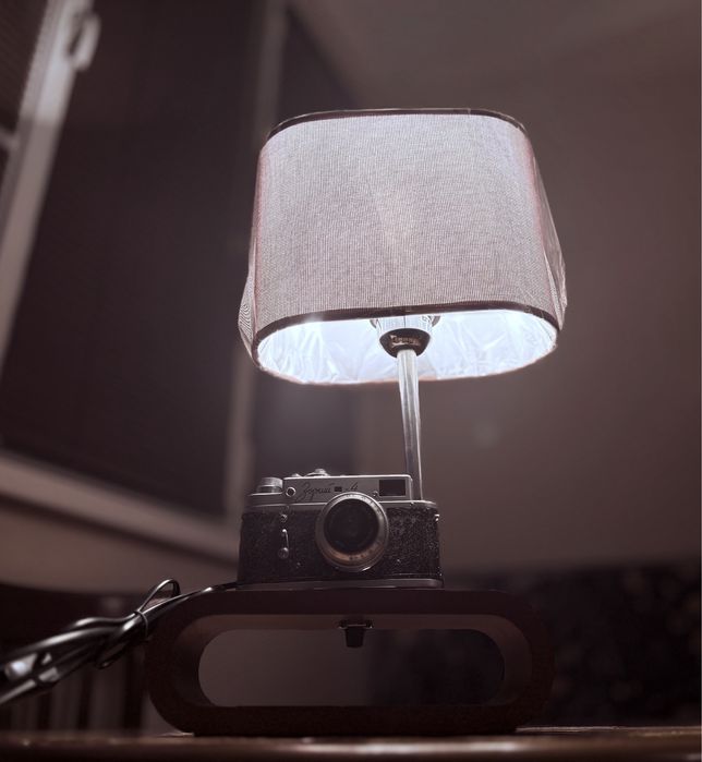 Лампы из фотоаппаратов ручной работы