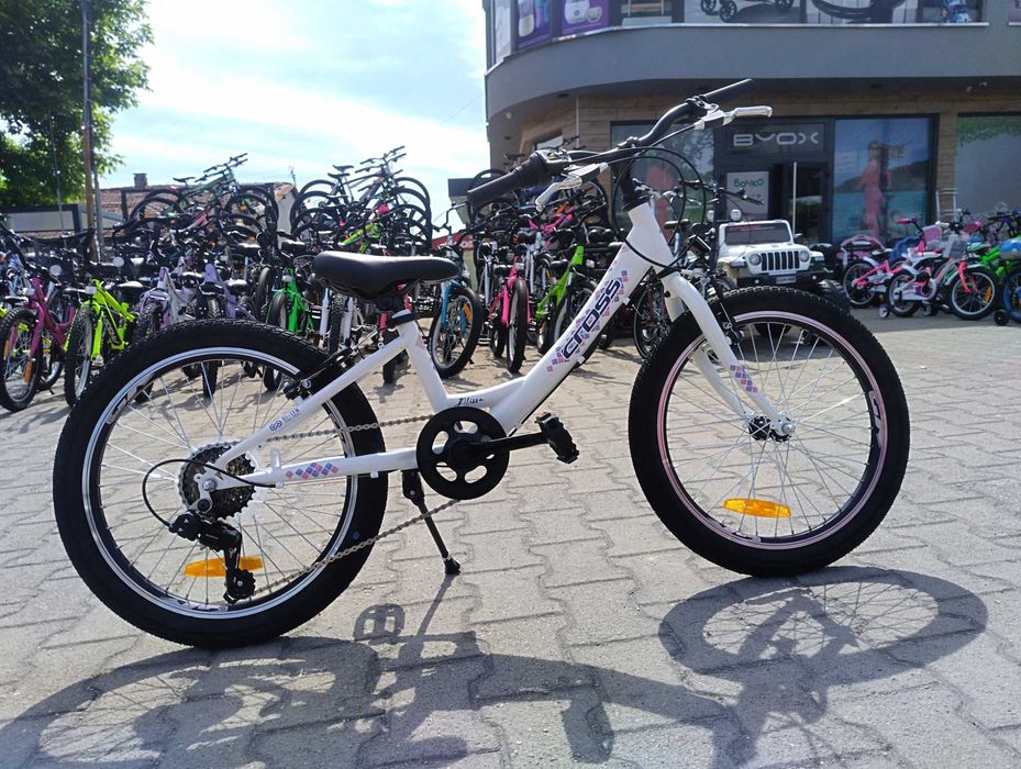 CROSS Велосипед 20" ALISSA бял