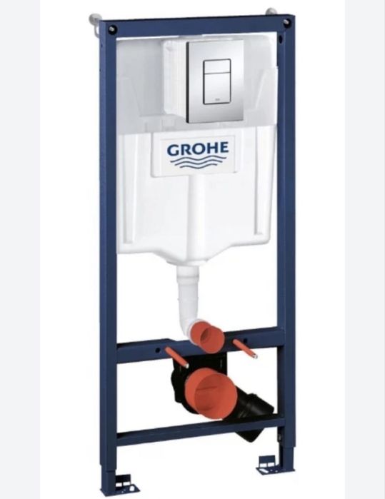 Продамц инсталляцию Grohe с унитазом (б/у)