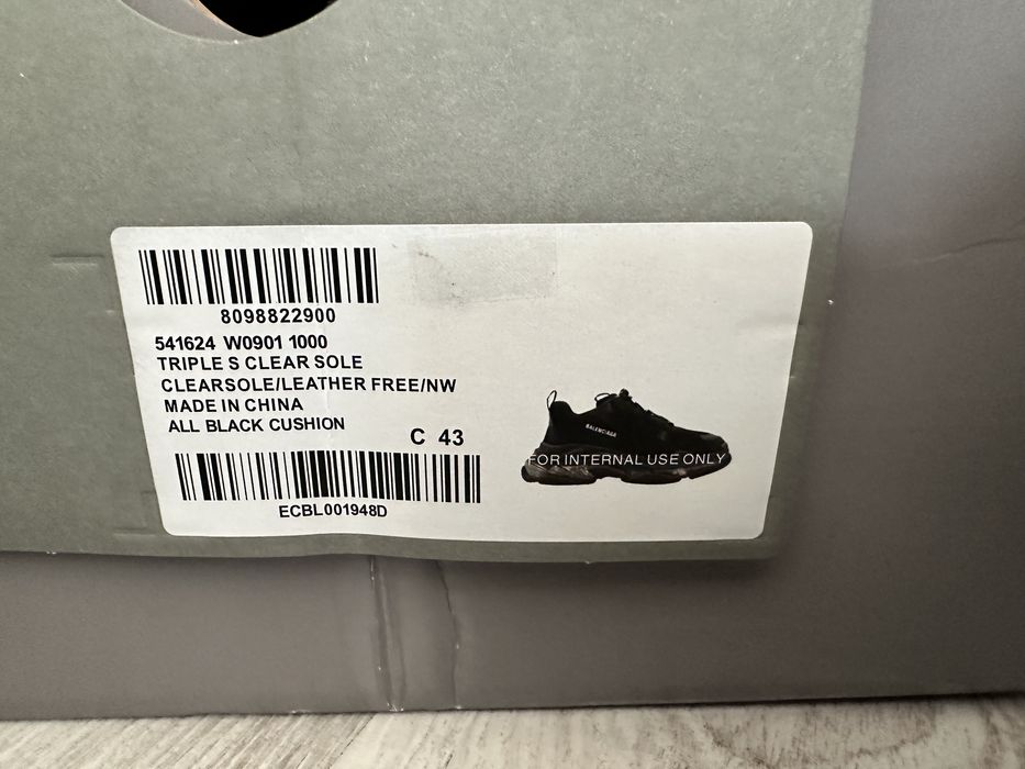 Balenciaga Triple S Black