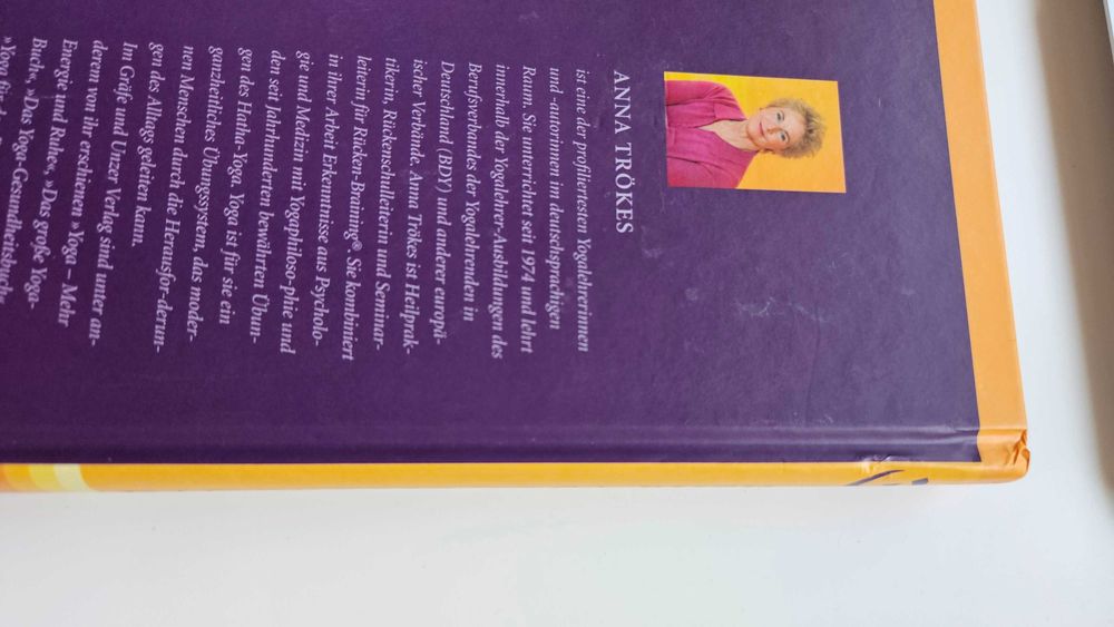 Carte yoga- Anna Trokes- Das grosse yoga-buch