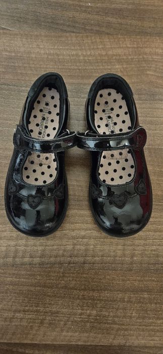 Pantofi de lac negri fetita 28 Marks & Spencer