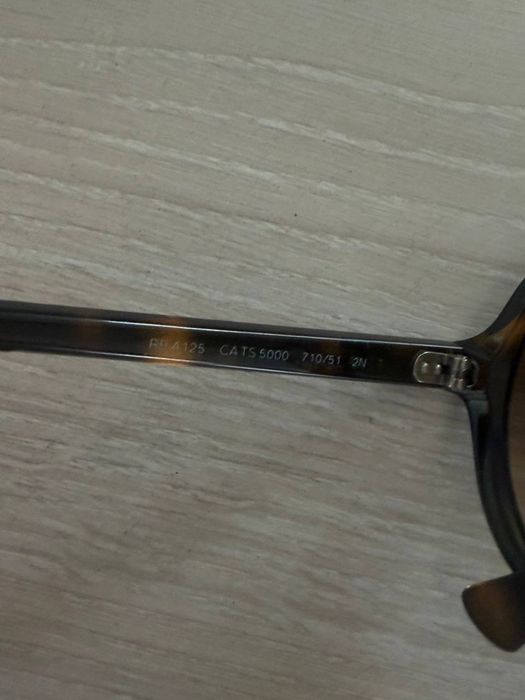 Очки rayban RB4125 Cats (оригинал
