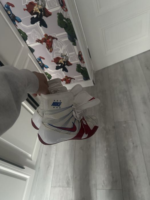 Nike hyperko 1 красно белый