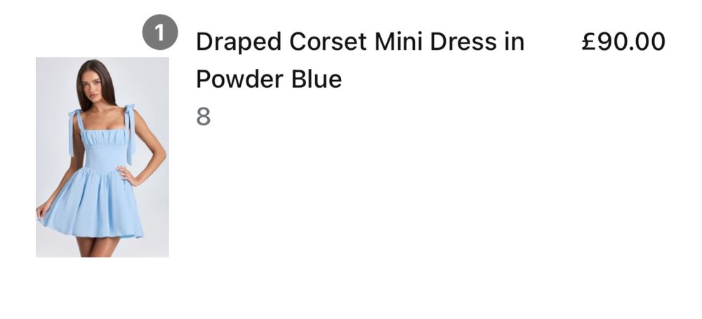 Нова корсет рокля oh polly