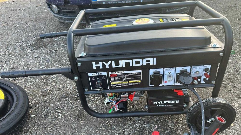 Генератор hundai HHY7000FE