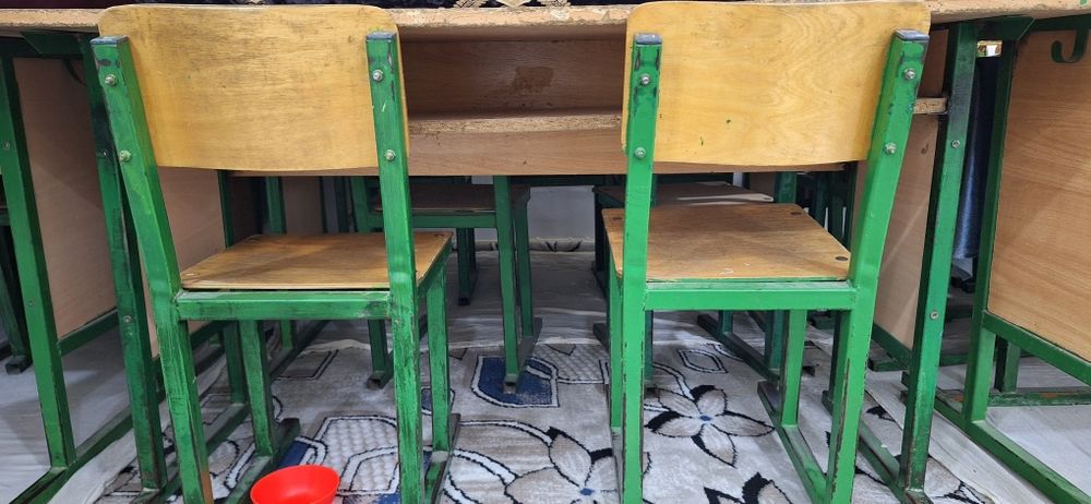 1 Парта 2 стуль менен комплект