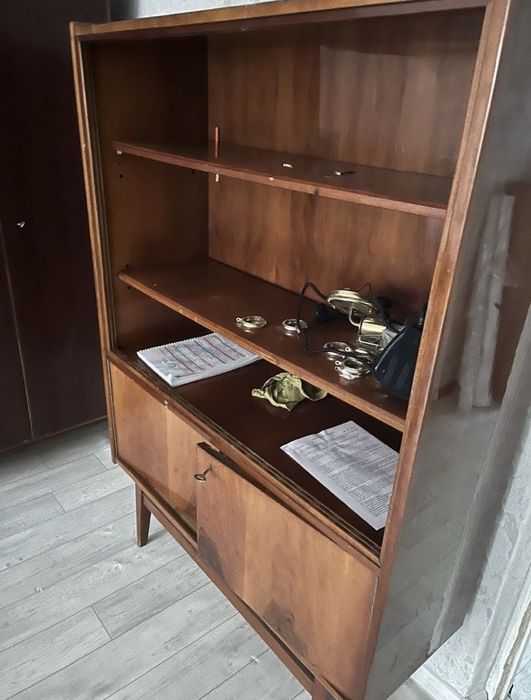 Винтажный советский стеллаж