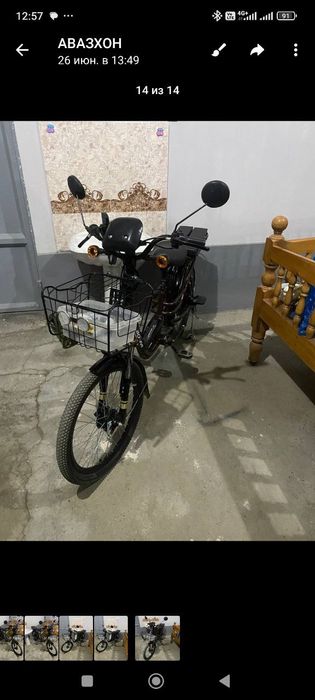 Электро скутер прбег 5500