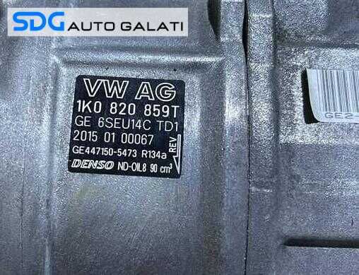 Compresor AC Aer Conditionat Clima Verificat Seat Ibiza 4 1.4 TSI 2009 - 2015 Cod 1K0820859T [MX0437]