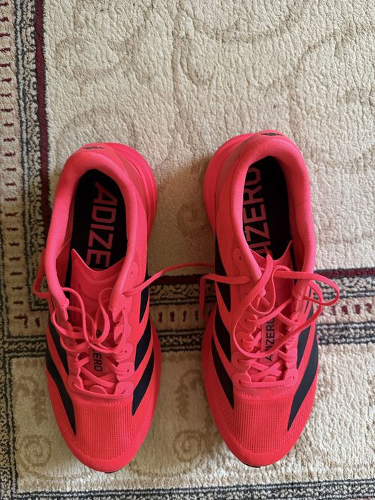 Adidasi alergare Adidas Adizero Evo Sl marime 45 1/3 rosu