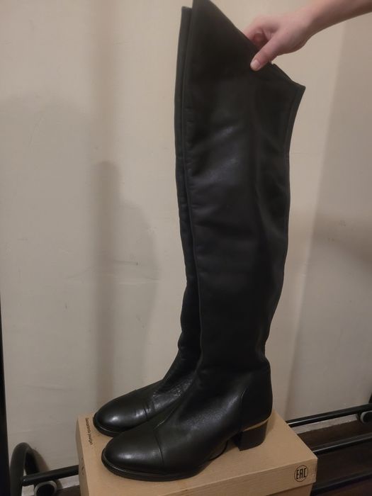 Ботфорты женские зимние