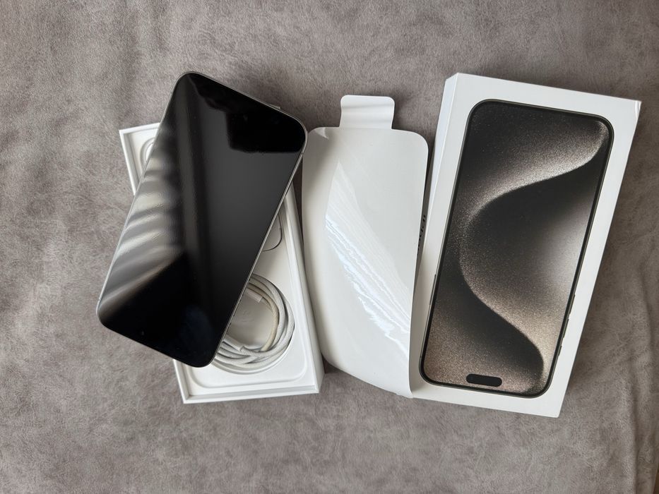 Iphone 15 pro max 256gb nature titanium