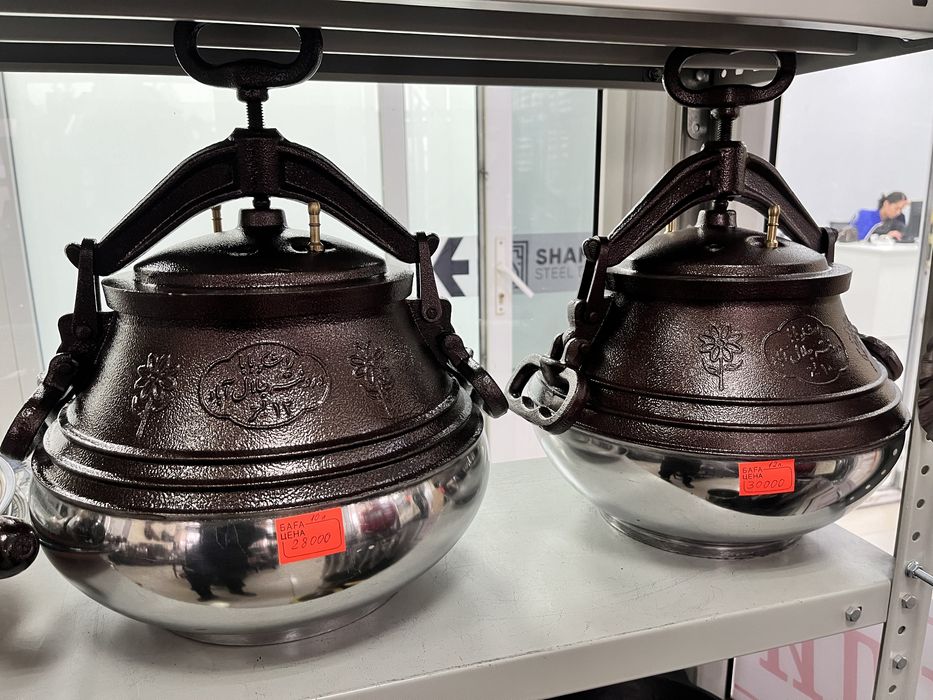 Чугунная сковородка, гриль, решетка