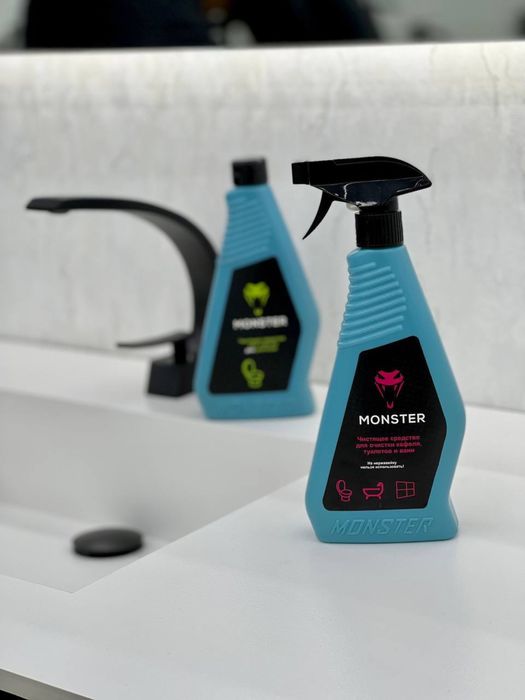Monster-Plitkalar, hojatxonalar va vannalarni tozalash uchun