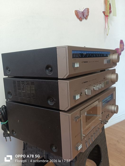 Linie Teleton   ,amplif ,tuner ,dek sh doar cu aplif sau EQ  JVC