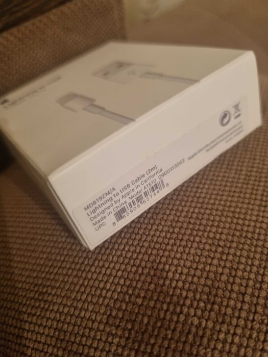 Оригинален Кабел Apple Lightning to USB