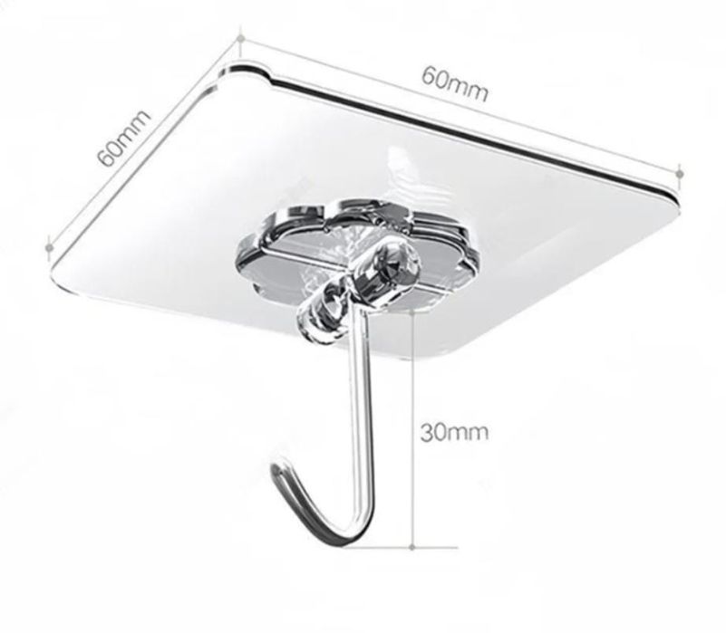 крючки прозрачные