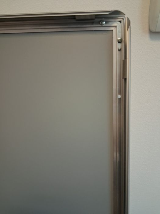 Rama click aluminiu 50x70 cm ptr reclame, minim 10 bucati