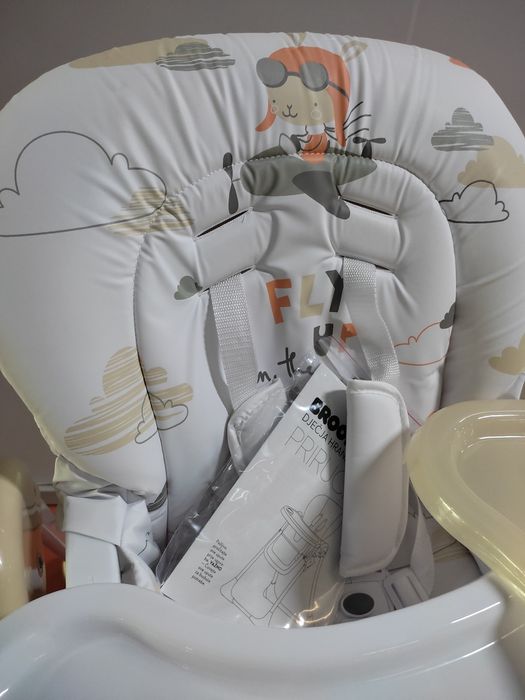 Стульчик для кормления с откидной спинкой