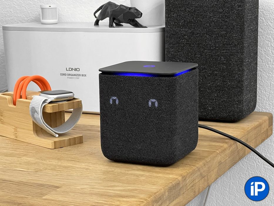 Яндекс Станция Миди с часами 24ватта Zigbee