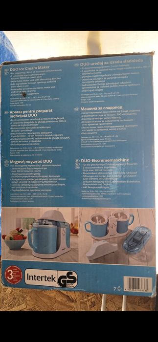 Aparat de preparate înghețată