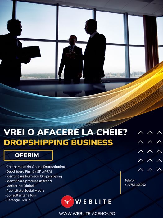 Creăm Magazine online/Website-uri/Aplicații Mobile (Contract/Garanție)
