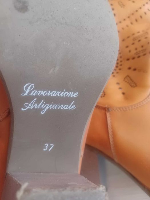 Боти естествена кожа