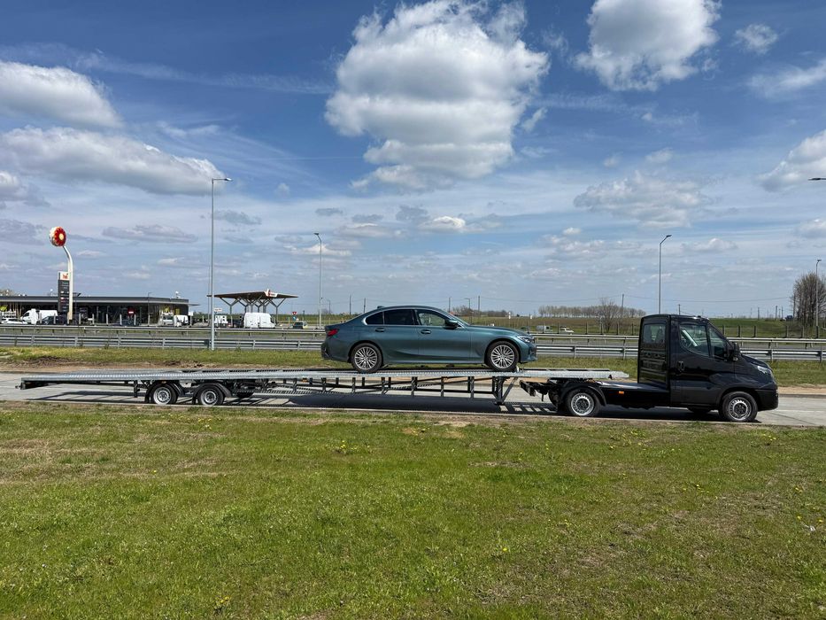 Model unicat Iveco Daily 2018 Mini-Tir/Auto platforma/Platforma auto