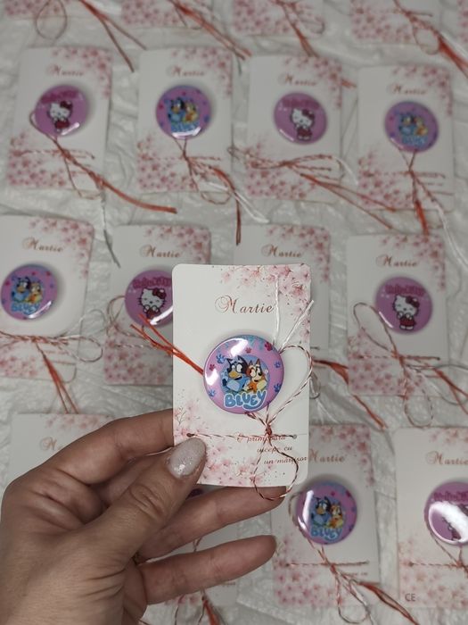 Mărțișoare insigne metalice Disney