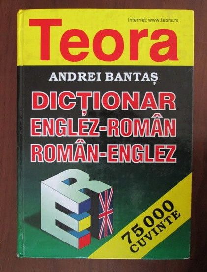Manual dictionar englez-român