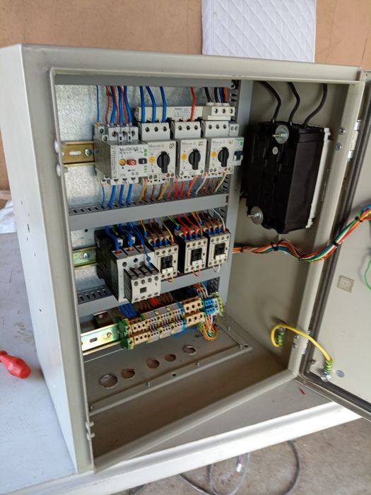 Stea triunghi 37kw și alte automatizari