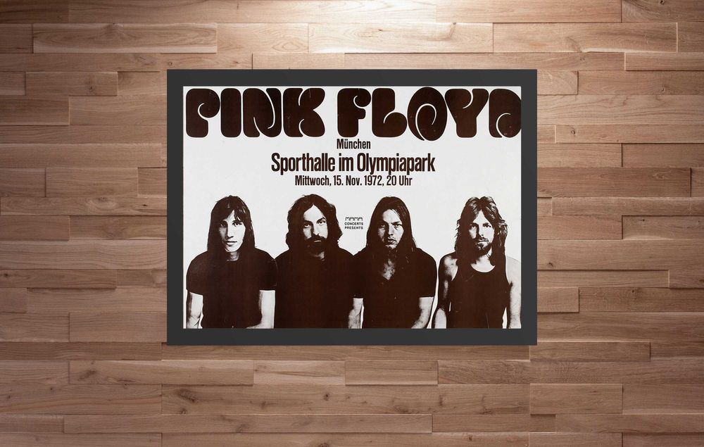 Рок постер плакат с рамка