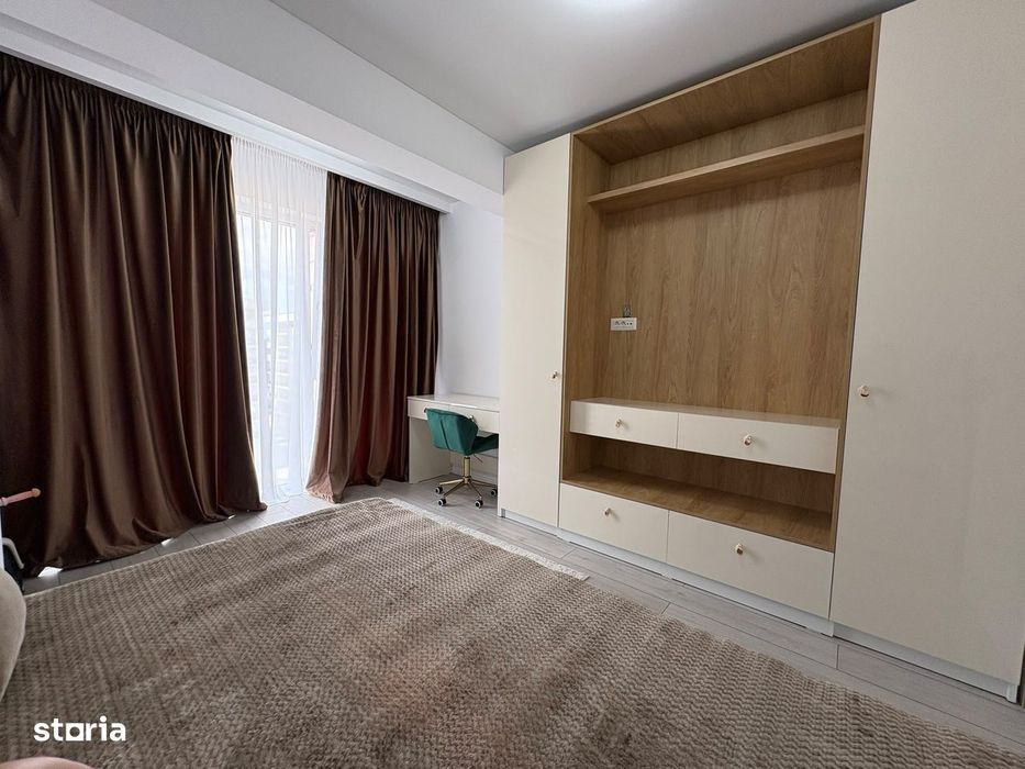 Ap. 3 Camere Complet Mobilat, Metrou 3 Minute, Bloc Nou, Comision 0%