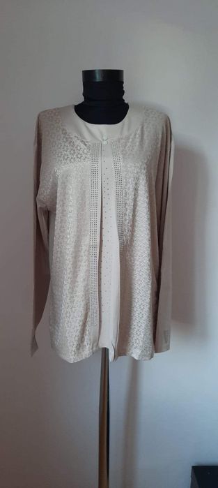 Bluză damă mărimea XL culoare crem