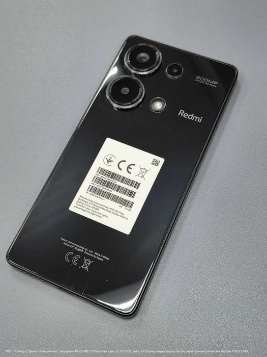 Xiaomi Redmi Note 13 Pro ( Астана Женис 24) Лот 797988