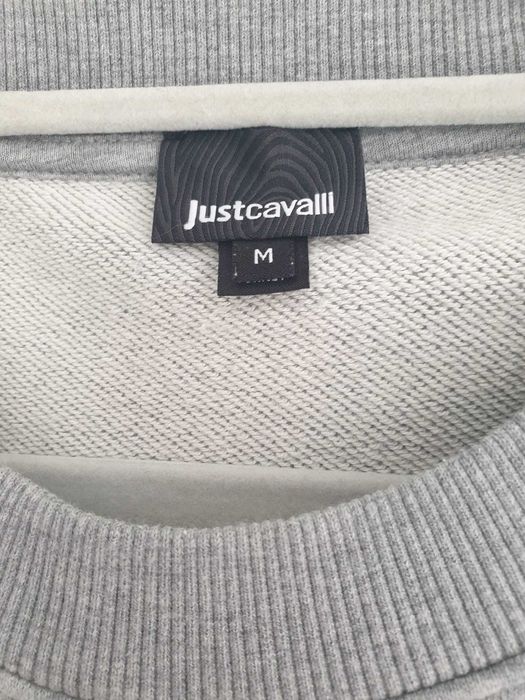 Пуловер Just Cavalli светлосив