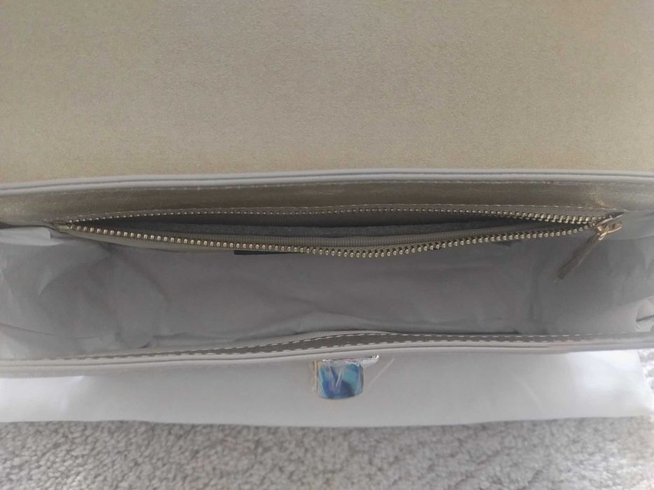 Furla iride gold, дамска чанта