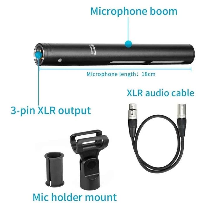 BOYA BY-BM6040  кардиоидный дробовик-микрофон