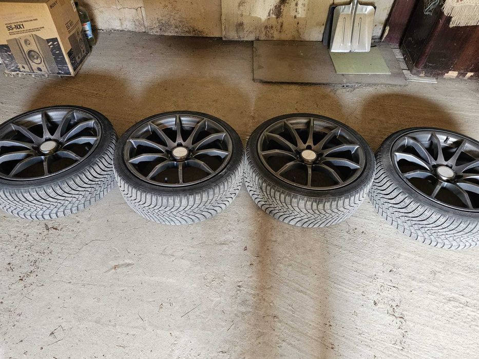 Vand jante aliaj aluminiu R19 cu gume de iarna aproape noi