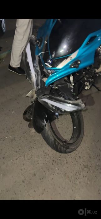 Кавасаки нинжа 400сс  ДТП мататсикл