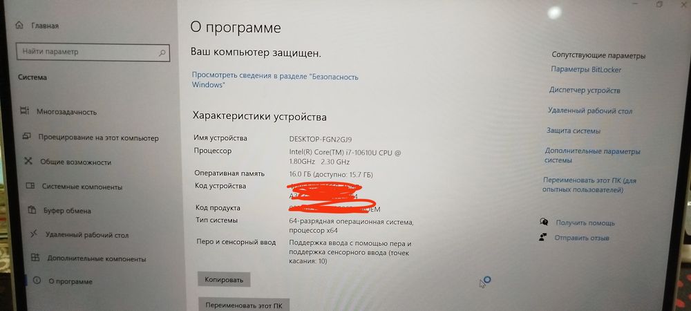 Dell  5310 x360 sensor Intel corei 7 obmen bor gaming noutbookga