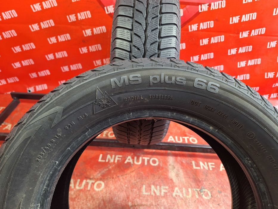 Anvelope de IARNA - 205/60/16 - UNIROYAL - 8 MM - DOT 2011 !