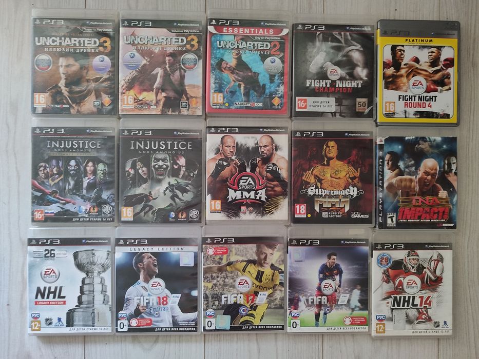 Игры для PS3 обновил сентябрь